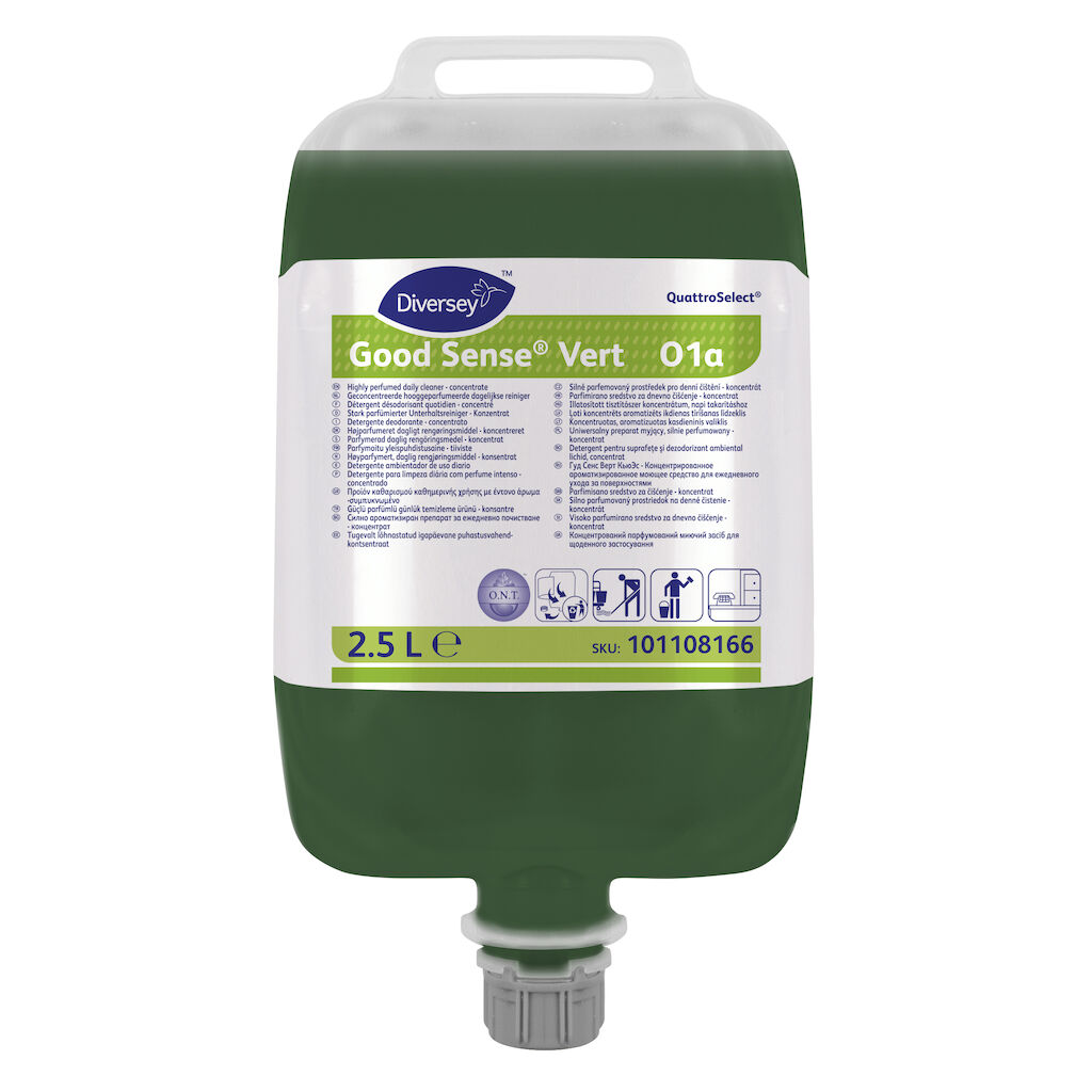 Good Sense Vert QS 2x2.5L - Limpiador lipiador altamente perfumado en QuattroSelect®
